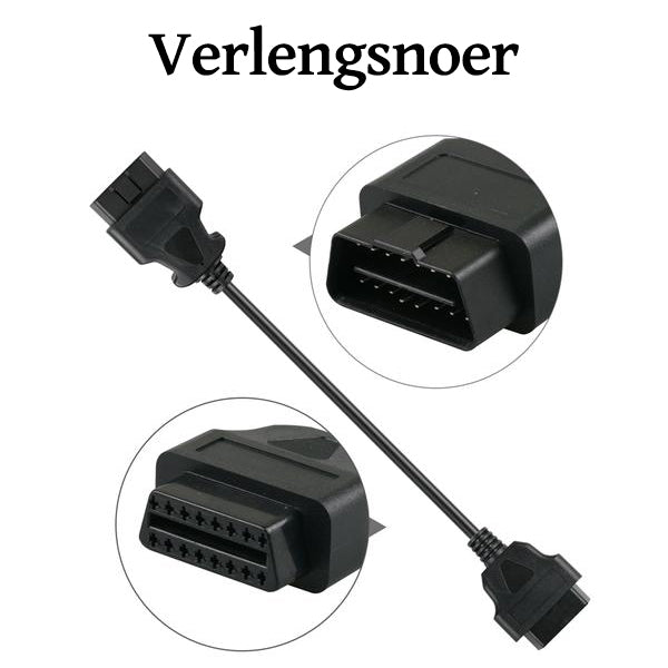 Car Reader OBD2 verlengsnoer (30cm) -  De coolste gadgets en deals vind je bij realcooldeal.be